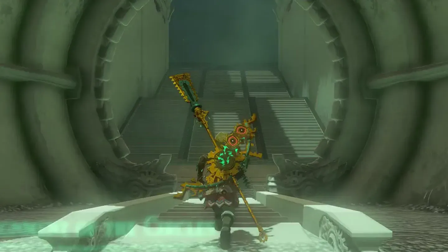 Link at the entrance corridor of Kyokugon Shrine