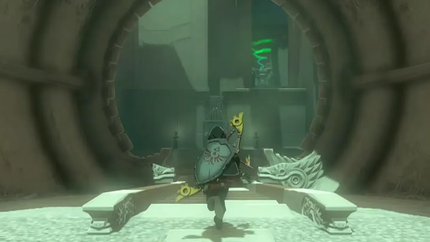 Link at the entrance of Ijo-o Shrine
