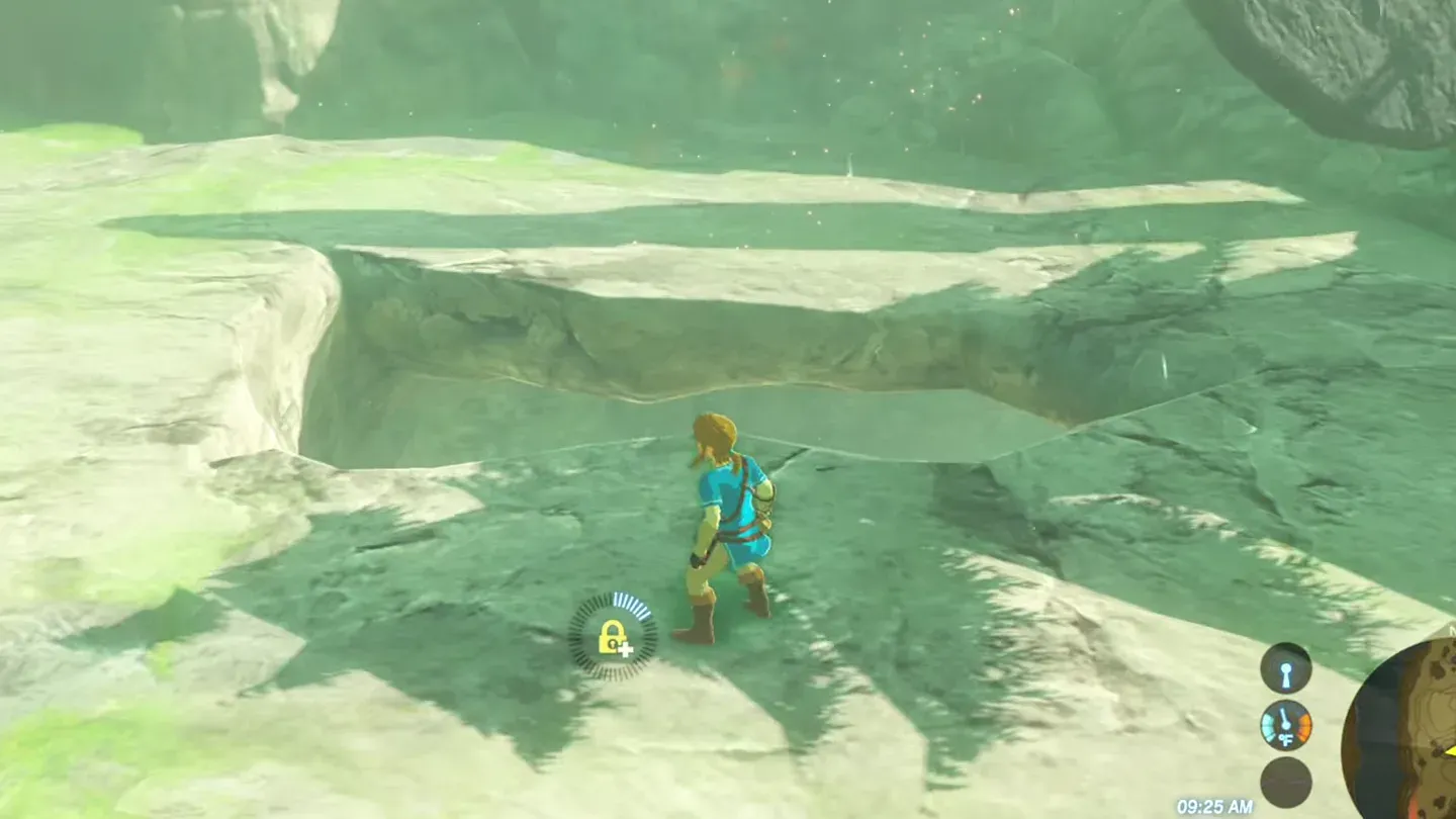 The uncovered hole in the ground