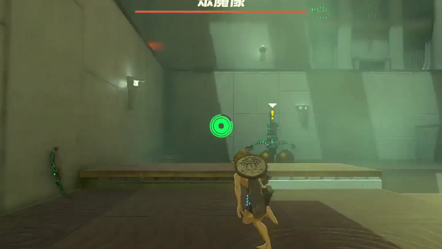 The first Construct on the ledge with Time Bombs beside it