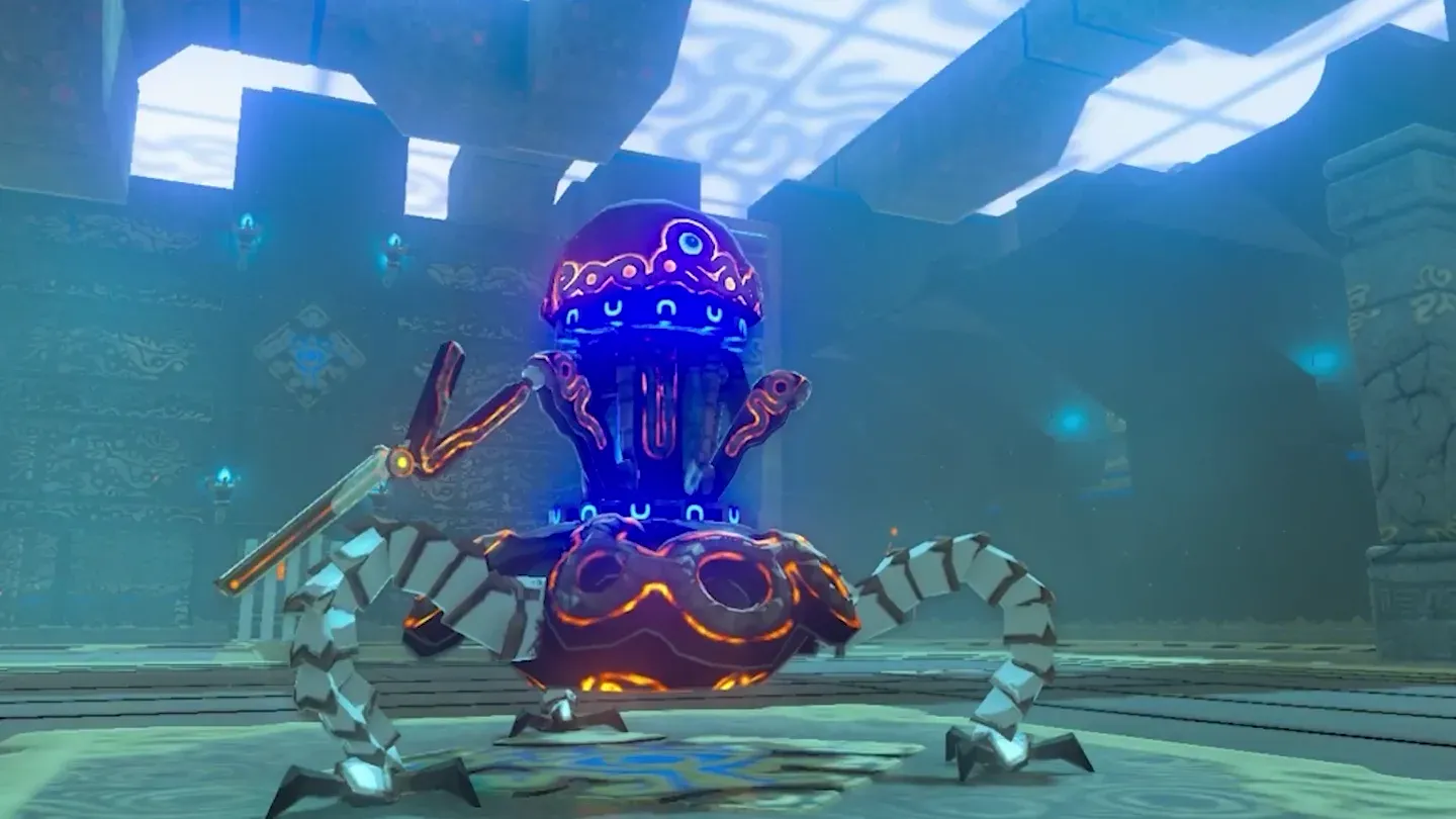 The Guardian Scout II powering up with an Ancient Battle Axe
