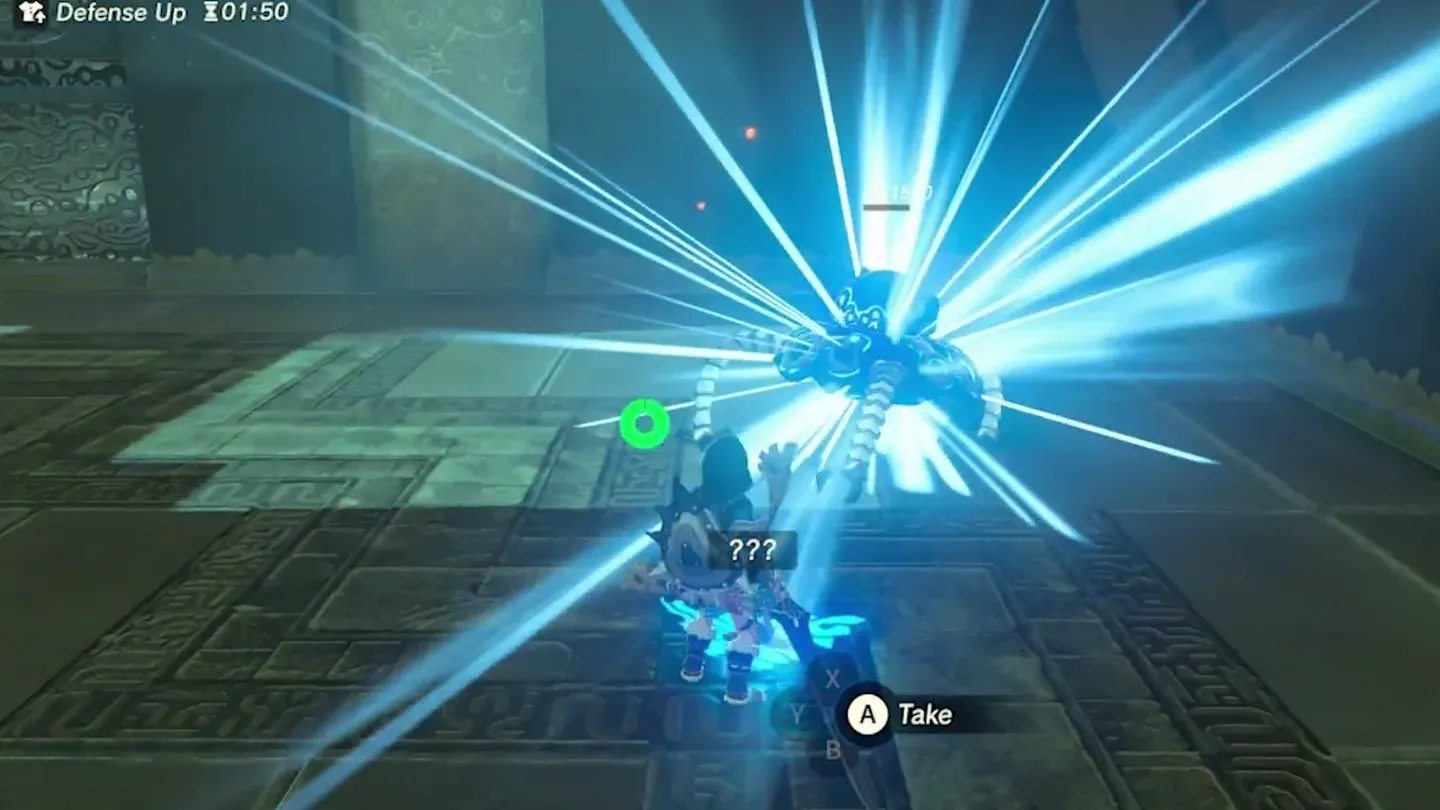 The Guardian Scout bursting apart in blue light