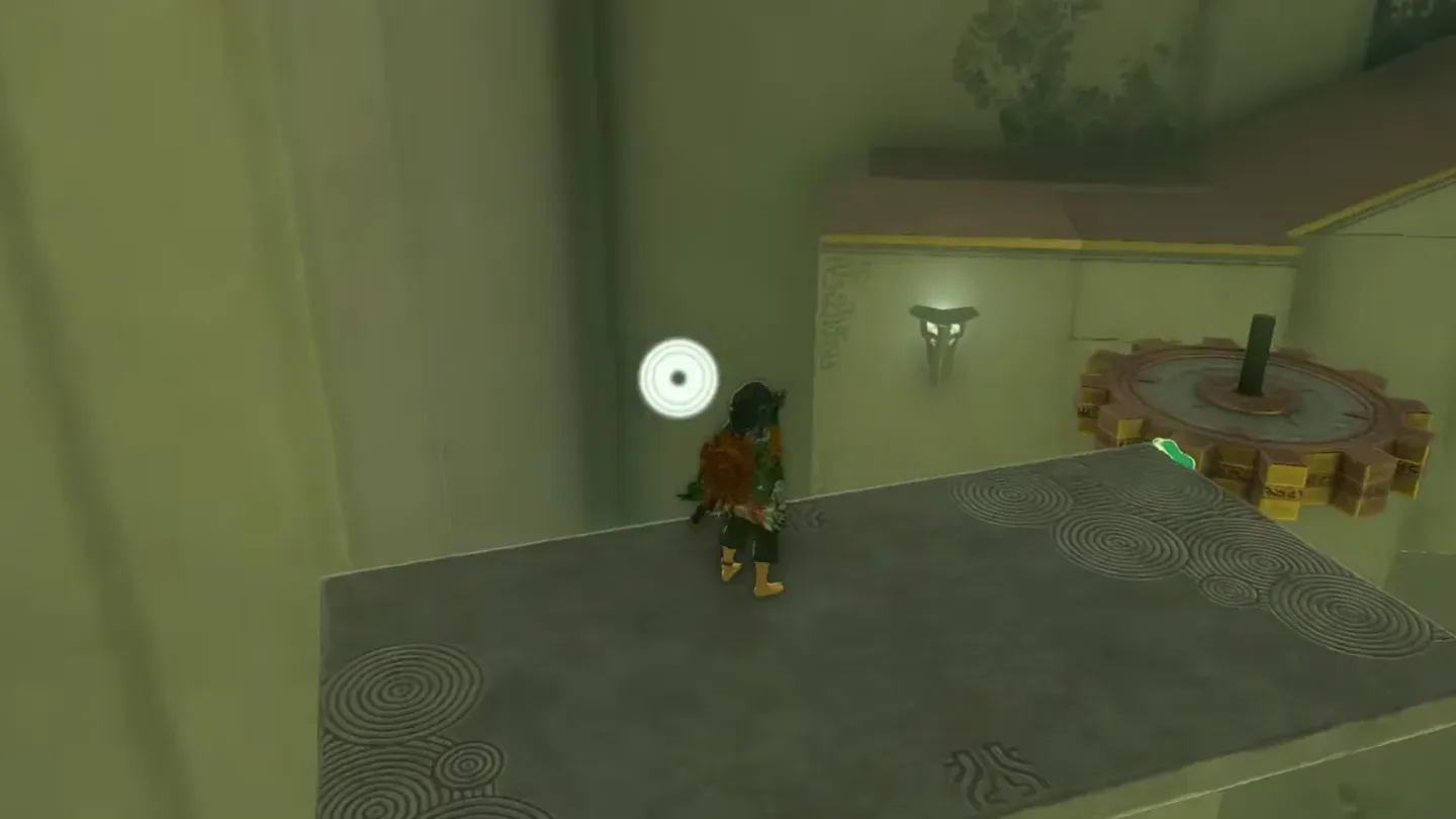 Link riding the slab on the gear