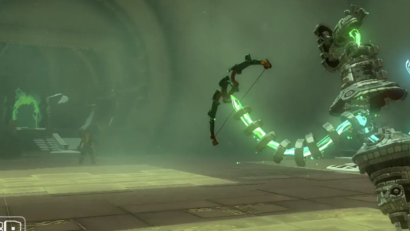 A training Construct in the centre of the shrine room