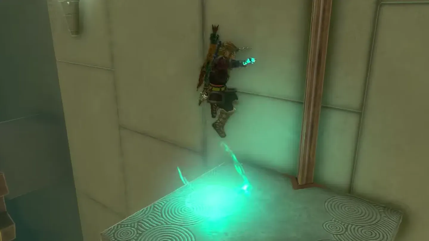 Link rising up through the platform with Ascend