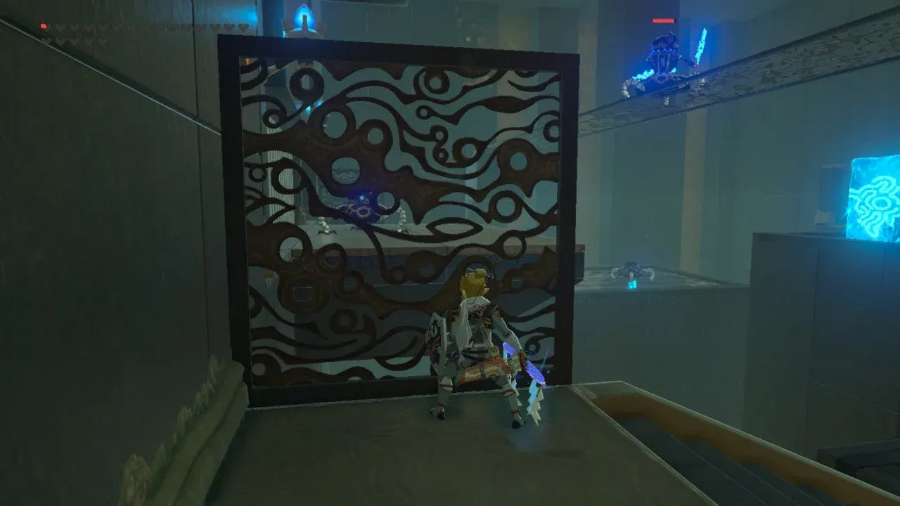 Guardian Scouts on different levels in the final room