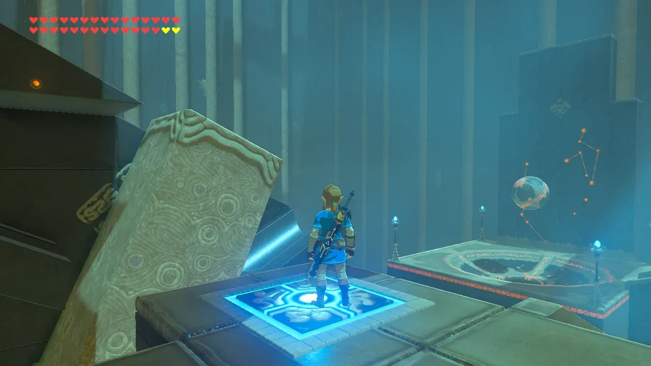 The final launcher sending the orb towards its socket