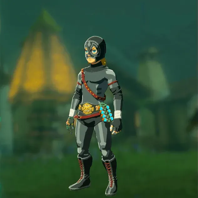 Link wearing the full Radiant set
