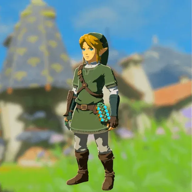 Link wearing the full Hero of Twilight set